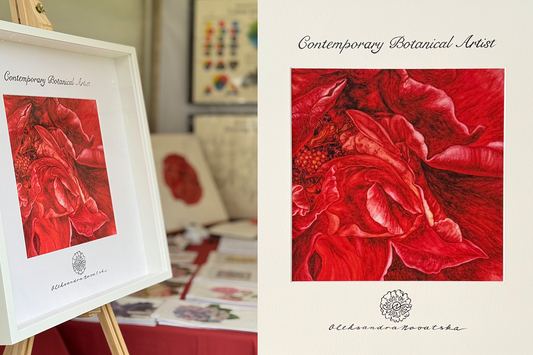 Contemporary vs Traditional Botanical Art